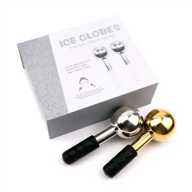 Σφαίρες πάγου από ανοξείδωτο ατσάλι Cryo προσώπου