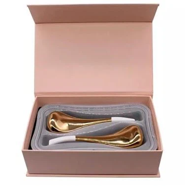 Σφαίρες ροζ χρυσού κουταλιού πάγου