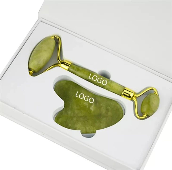Xiuyan Facial Massage Roller Gua Sha με κουτί