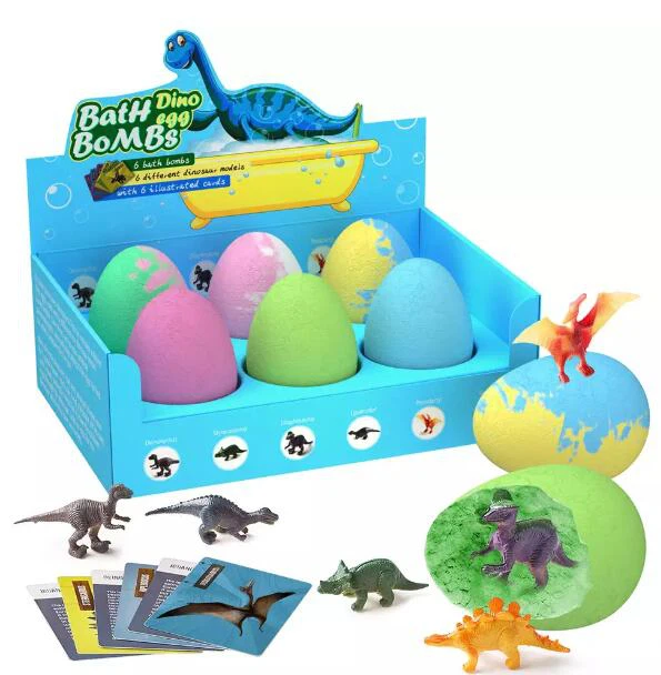 Βόμβες μπάνιου δεινοσαύρων με έκπληξη μέσα